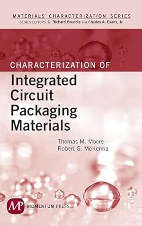characterization of integrated circuit packaging materials 1st edition thomas moore 1606501879, 978-1606501870