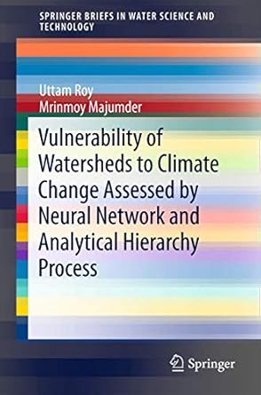 vulnerability of watersheds to climate change assessed by neural network and analytical hierarchy process 1st