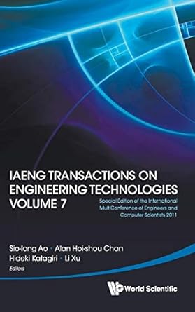 iaeng transactions on engineering technologies volume 7   of the international multiconference of engineers