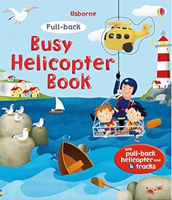 busy helicopter pull back 1st edition fiona watt 1409532666