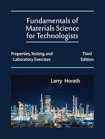 fundamentals of materials science for technologists properties testing and laboratory exercises 1st edition