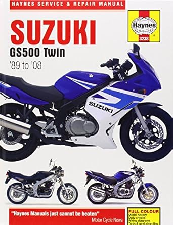 suzuki gs500 twin 1989 2008 1st edition john haynes 1844258815, 978-1844258819