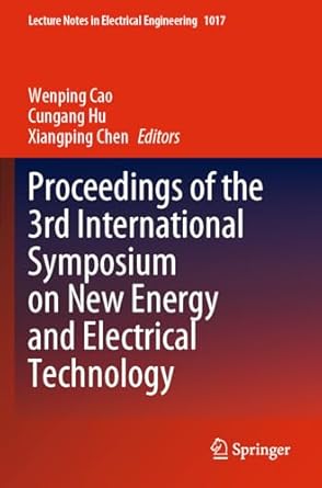 proceedings of the 3rd international symposium on new energy and electrical technology 1st edition wenping