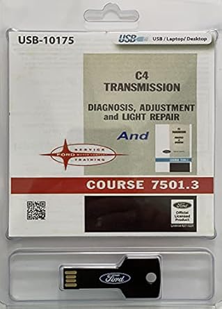 ford c4 transmission service training 1st edition ford motor company 1603712925, 978-1603712927