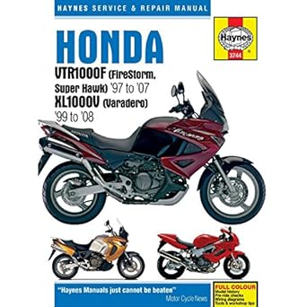honda vtr1000f 97 07m jk1000v 1999 08 1st edition haynes 1844257711, 978-1844257713