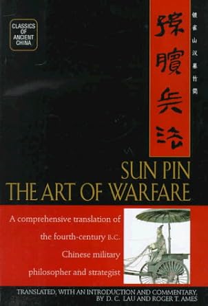 sun pin the art of warfare 1st edition sun pin ,d c lau ,roger t ames 0345379918, 978-0345379917
