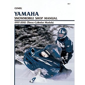 yamaha snowmobile shop manual 1997 2002 1st edition penton staff 0892877774, 978-0892877775