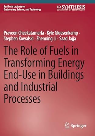 the role of fuels in transforming energy end use in buildings and industrial processes 1st edition praveen