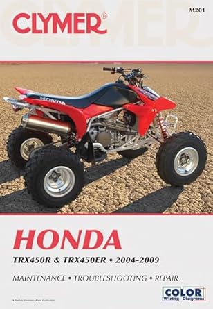 clymer honda trx450r and trx450er 2004 2009 1st edition penton staff 1599694115, 978-1599694115