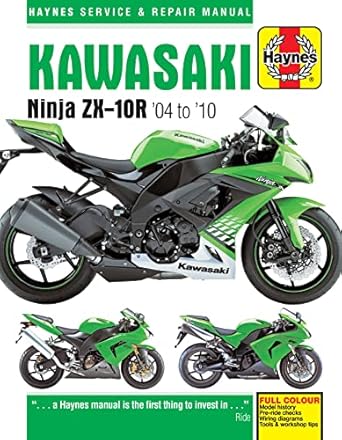 kawasaki zx 10r 04 10 1st edition haynes publishing 0857335421, 978-0857335425