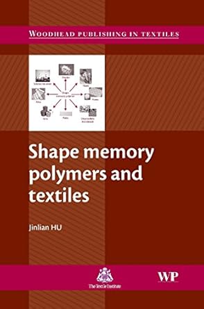 shape memory polymers and textiles 1st edition jinlian hu 1845690478, 978-1845690472