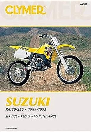 suzuki rm80 250 89 95 1st edition penton staff 0892876581, 978-0892876587