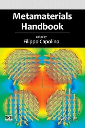 metamaterials handbook two volume slipcase set 1st edition filippo capolino 1420053620, 978-1420053623