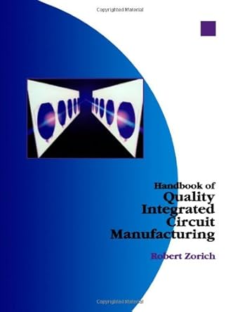 handbook of quality integrated circuit manufacturing 1st edition robert zorich 0127818707, 978-0127818702