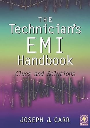 the technicians emi handbook clues and solutions 1st edition joseph carr 0750672331, 978-0750672337