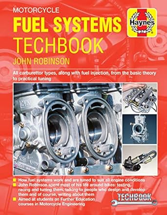 motorcycle fuel systems techbook all carburettor types along with fuel injection from the basic theory to
