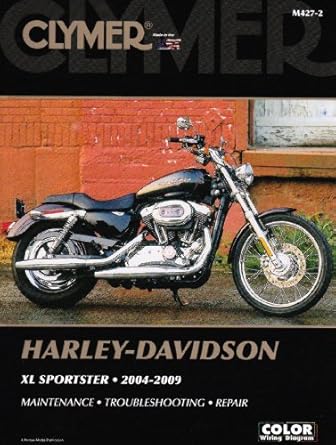 clymer harley davidson xl sportster 2004 2009 1st edition mike morlan ,james grooms ,steven thomas ,errol