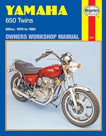 yamaha 650 twins owners workshop manual 1st edition john haynes 1850109214, 978-1850109211