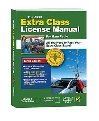 the arrl extra class license manual for ham radio 1st edition ward silver ,mark wilson 087259517x,