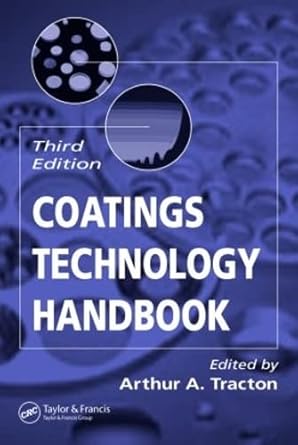 coatings technology handbook 1st edition arthur a tracton 1574446495, 978-1574446494