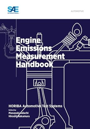 engine emissions measurement handbook horiba automotive test systems 1st edition masayuki adachi ,hiroshi