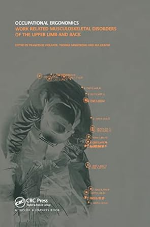 occupational ergonomics work related musculoskeletal disorders of the upper limb and back 1st edition asa