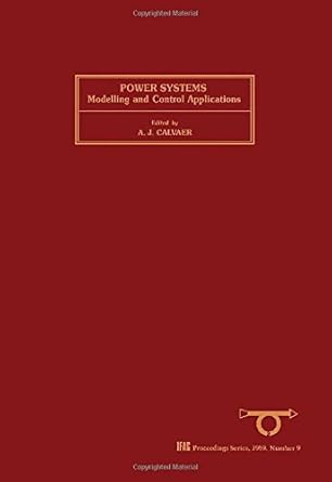 power systems modelling and control applications selected papers from the ifac symposium brussels belgium 5 8