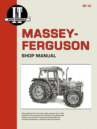 massey ferguson shop manual models mf362 365 375 383 390+ 1st edition penton staff 0872885208, 978-0872885202