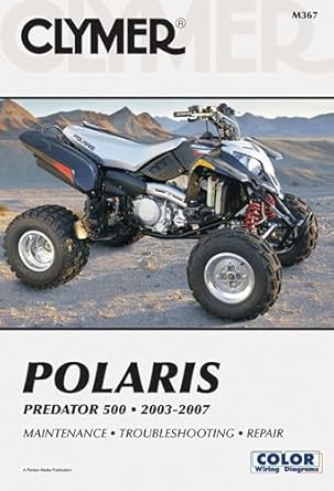 polaris predator 2003 2007 1st edition penton staff 1599692619, 978-1599692616