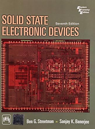 solid state electronic devices 7th ed 1st edition ben streetman 8120350006, 978-8120350007