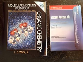 molecular modeling organic chemistry 1st edition l g wade 0132367319, 978-0132367318