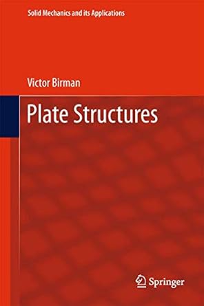 plate structures 1st edition victor birman 9400737475, 978-9400737471