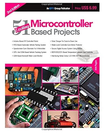 microcontroller based projects 1st edition efy enterprises pvt ltd 8188152250, 978-8188152254