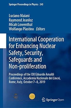 international cooperation for enhancing nuclear safety security safeguards and non proliferation proceedings
