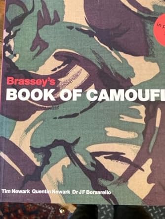 brasseys book of camouflage 1st edition tim newark ,quentin newark ,j f borsarello 1857532732, 978-1857532739