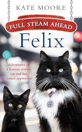 full steam ahead felix adventures of a famous station cat and her kitten apprentice 1st edition kate moore