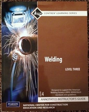 welding level 3 aig paperback 1st edition nccer 0132135124, 978-0132135122