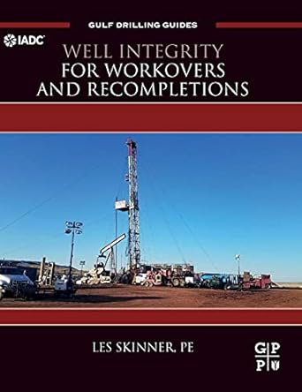 well integrity for workovers and recompletions 1st edition les skinner 0128182083, 978-0128182086