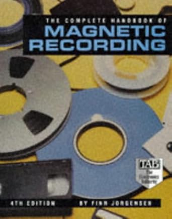 the complete handbook of magnetic recording 1st edition finn jorgensen 007033045x, 978-0070330450