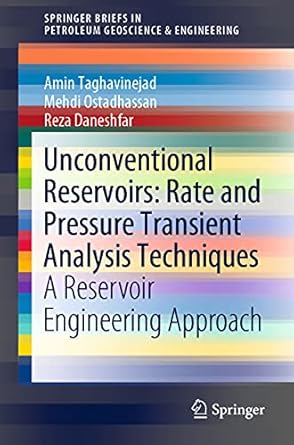unconventional reservoirs rate and pressure transient analysis techniques a reservoir engineering approach