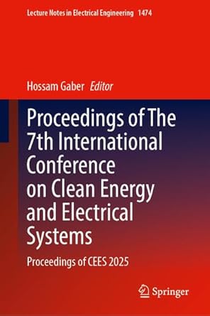 proceedings of the 7th international conference on clean energy and electrical systems proceedings of cees