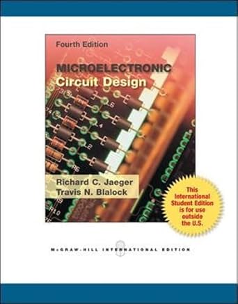 microelectronic circuit design 1st edition jaeger 0071221999, 978-0071221993