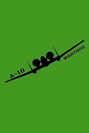 a 10 warthog the green maintainer log book old school us military style notebook with a new modern design for
