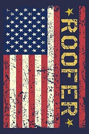 roofer vintage american usa flag gifts monthly planner 1st edition roofer gifts monthly planner 1654028886,