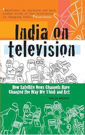 india on television 1st edition nalin mehta 817223726x, 978-8172237264
