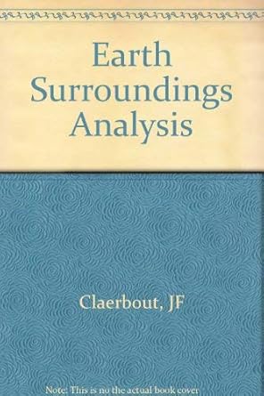 earth soundings analysis processing versus inversion 1st edition jon f claerbout 0865422109, 978-0865422100