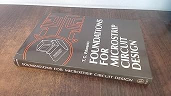 foundations for microstrip circuit design 1st edition t c edwards 0471279447, 978-0471279440