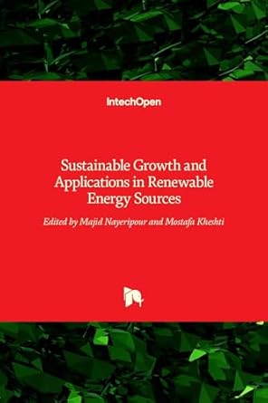 sustainable growth and applications in renewable energy sources 1st edition majid nayeripour ,mostafa kheshti