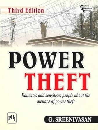 power theft 1st edition g sreenivasan 8120349067, 978-8120349063