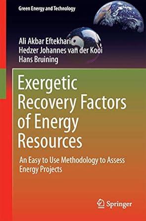 exergetic recovery factors of energy resources an easy to use methodology to assess energy projects 1st